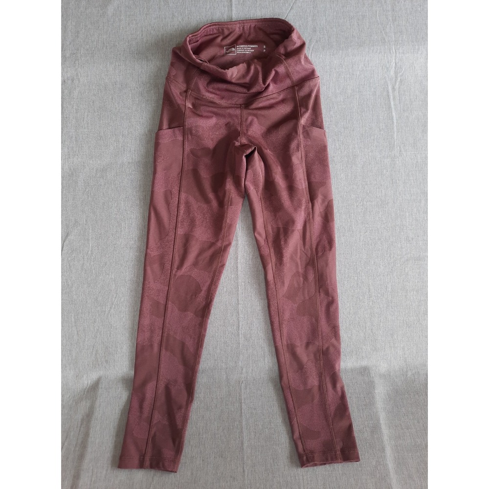 The North Face Women's Small Petite Camo Dune Sky Tight Slate Rose Legging Pants